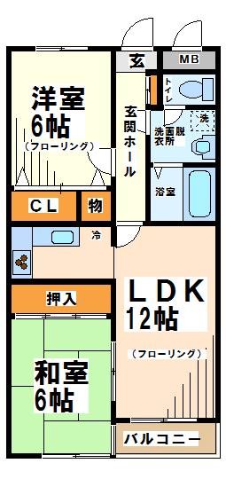 Ｋ＆Ｙマンション 間取り