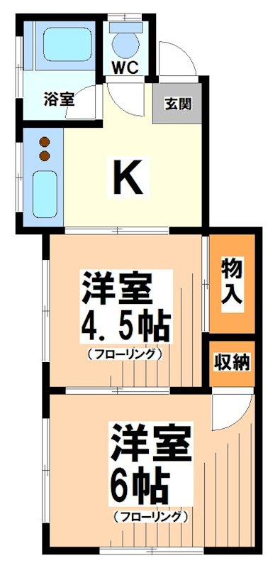 第一宮下荘 間取り