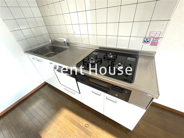 グレイッシュポイント  キッチン