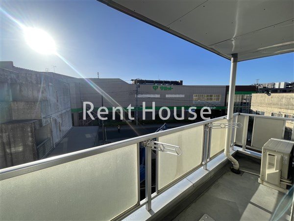 グレイッシュポイント  ベランダ