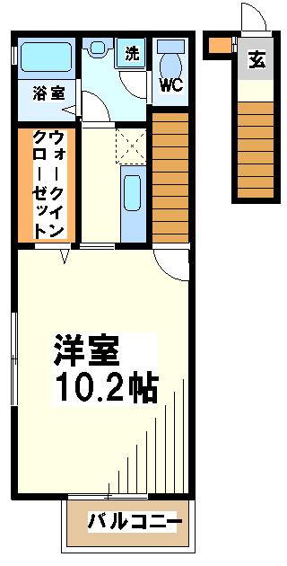 バンシェーネル  間取り