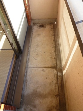 ロイヤルシティーⅠ ベランダ