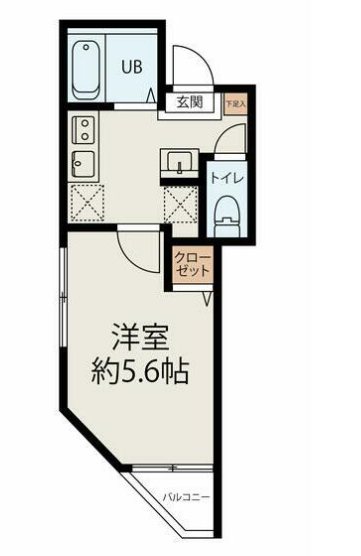 DSコート白糸台   間取り