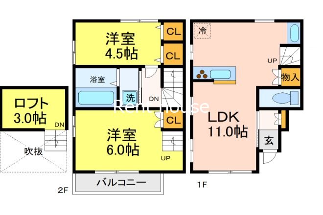ガーデンハウスSK　Ⅳ 当社管理物件  間取り