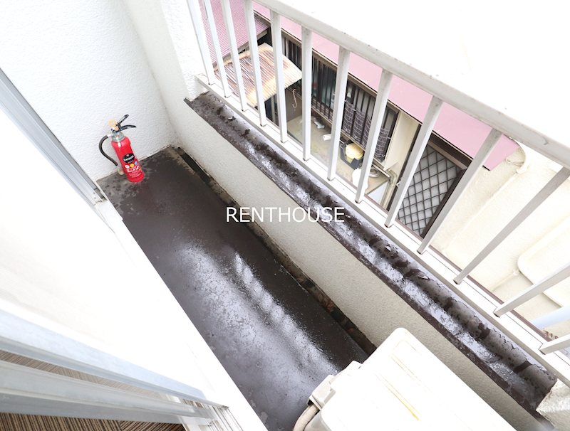 多摩川レジデンス    ベランダ