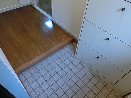 ハイツサカウエ  玄関