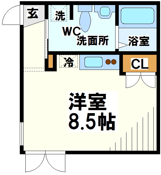 パストラル狛江  間取り