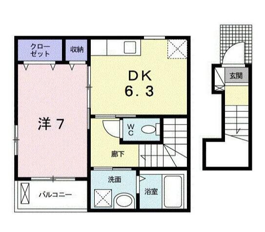 アルテグラン調布   間取り