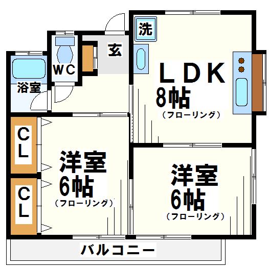 ホワイトタウン 間取り