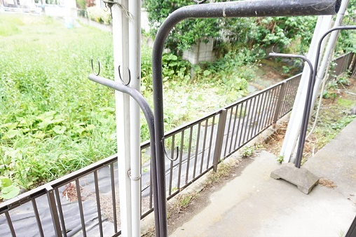 ホワイトタウン   ベランダ