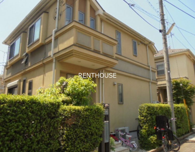 紅葉丘戸建て ベランダ