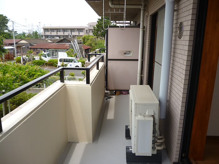 コルベイユ天神  ベランダ