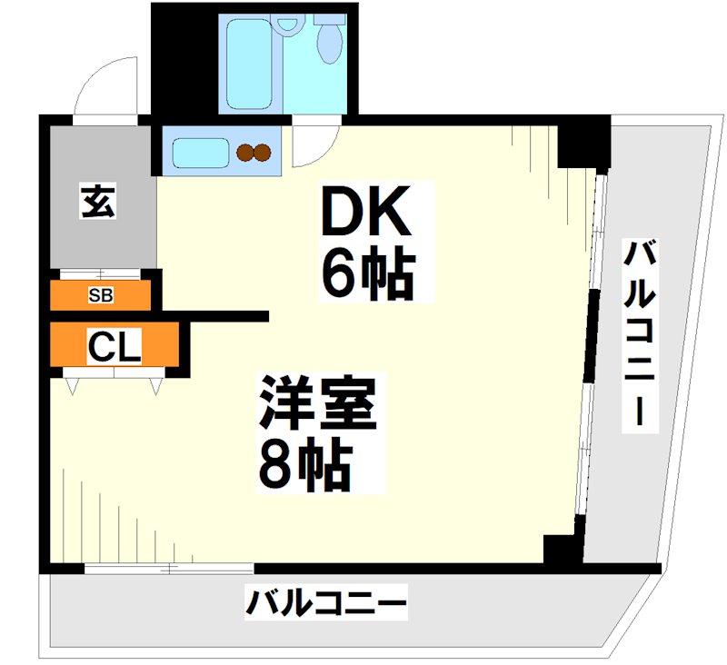 モンターニュ国領   間取り