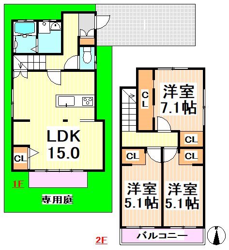ルナ高井戸  間取り