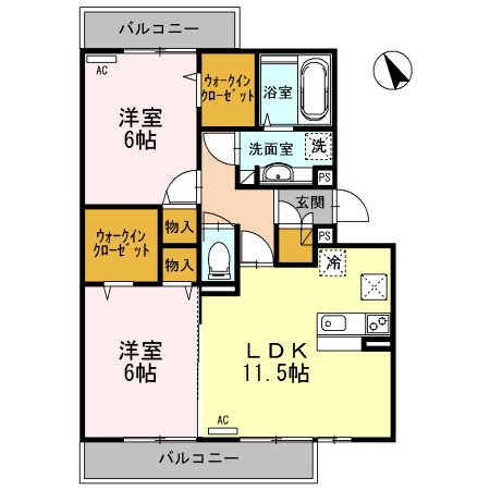 Elysion west   間取り