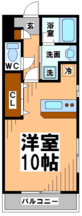 ベージュ南荻窪   間取り