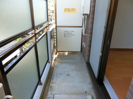 ベージュ南荻窪   ベランダ