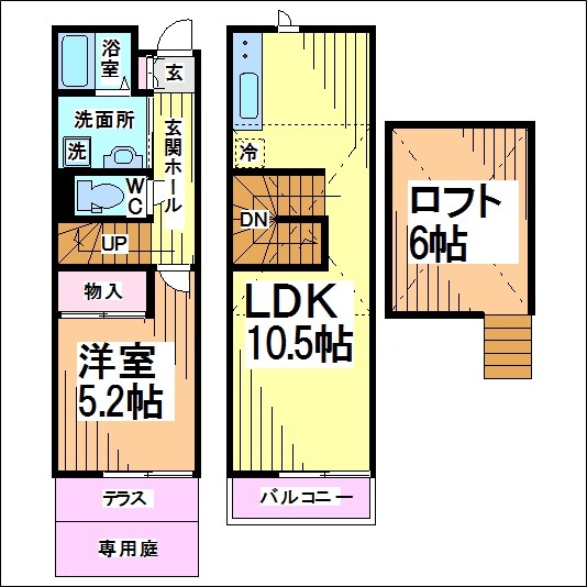 ラ・テラブ  間取り