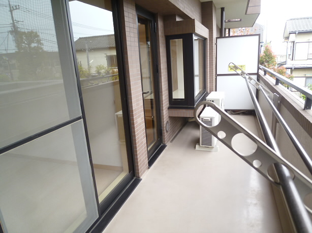 ガーデンハイツ調布柴崎 ベランダ