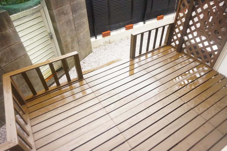 サンパレス調布Ⅱ  ベランダ