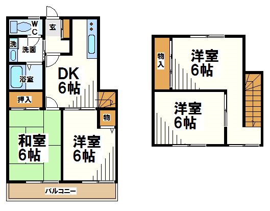 リバーサイドハイツリー　当店限定物件 間取り