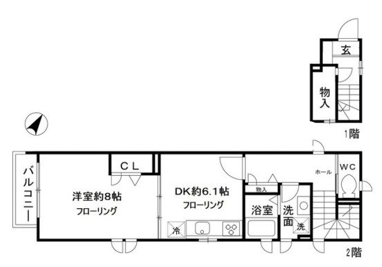 グランシャリオヴィラージュ  間取り