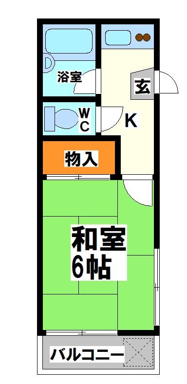 第一幸銀荘  間取り