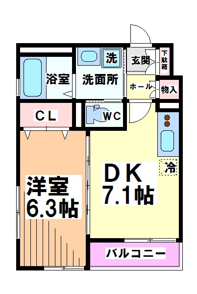 グラース・K  間取り