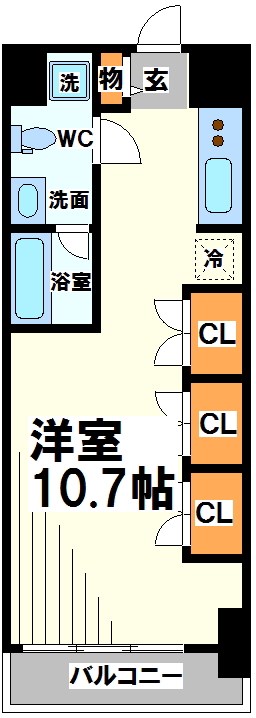 パークフラッツ永福町  間取り