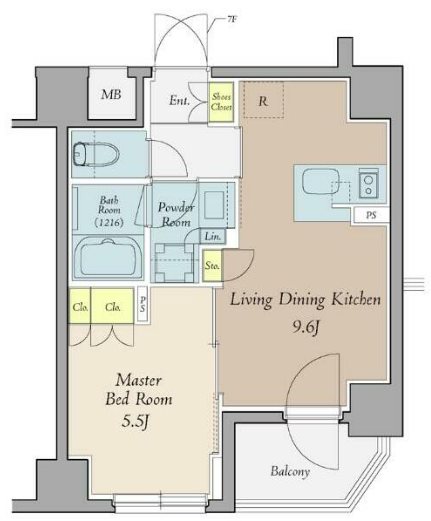 クレストコート世田谷松原 間取り