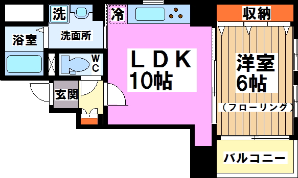 エクセレントワン  間取り