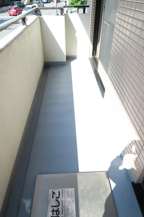 つつじヶ丘エクセルハイツ2  ベランダ