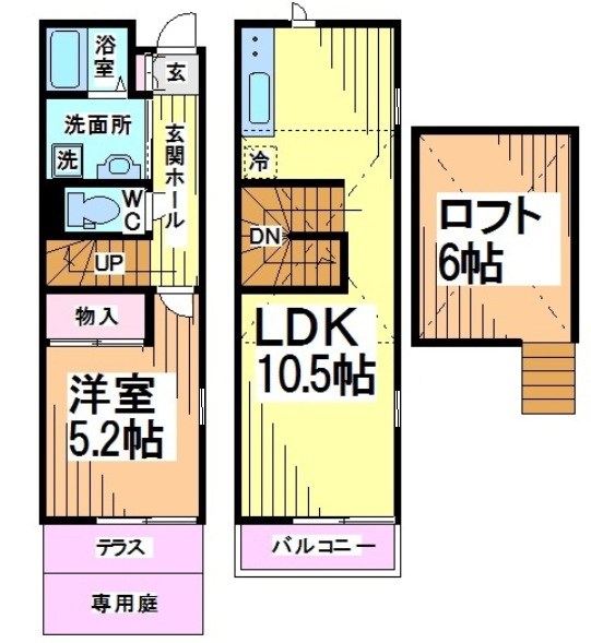 ラ・テラブ 間取り