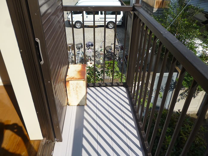 ハイツアベニュー ベランダ