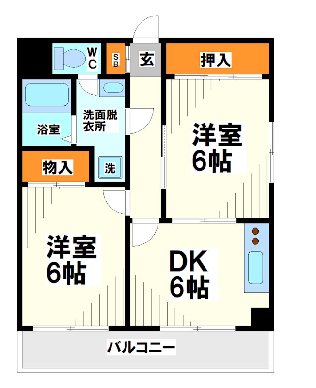 ガーデンヒルズ白糸   間取り
