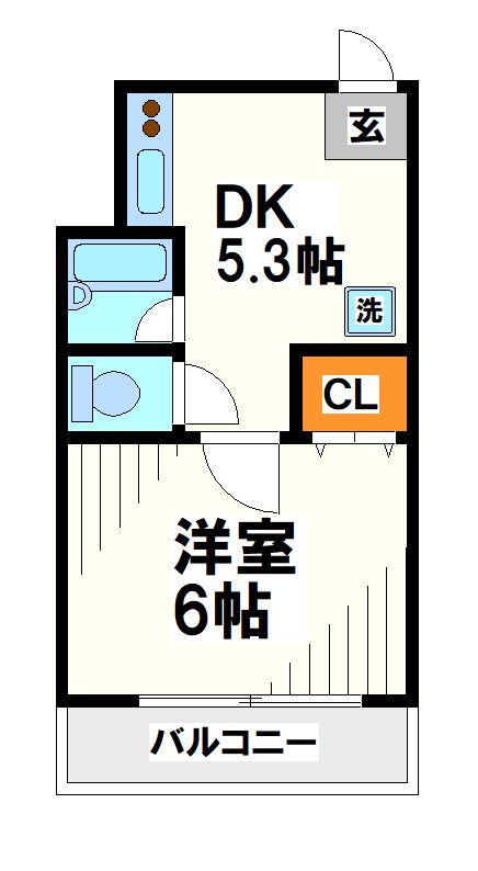 コーポタムラ 間取り