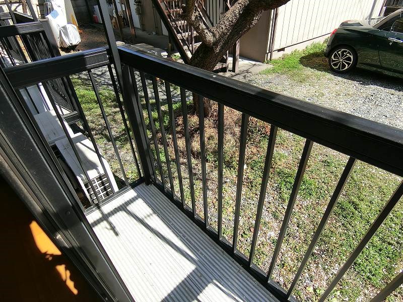 朝日二番館　【東京外国語大学受験生事前予約可能物件】   ベランダ