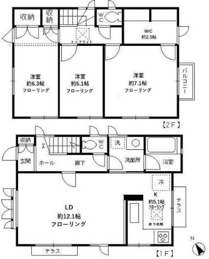 浜田山ビィレッヂ 間取り