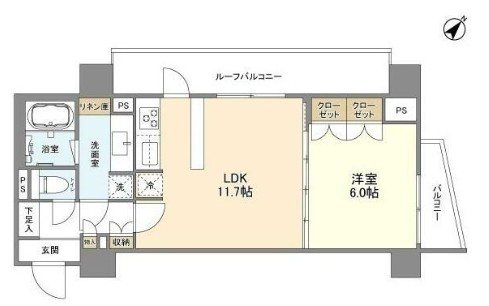 YSレジデンス代田橋 間取り