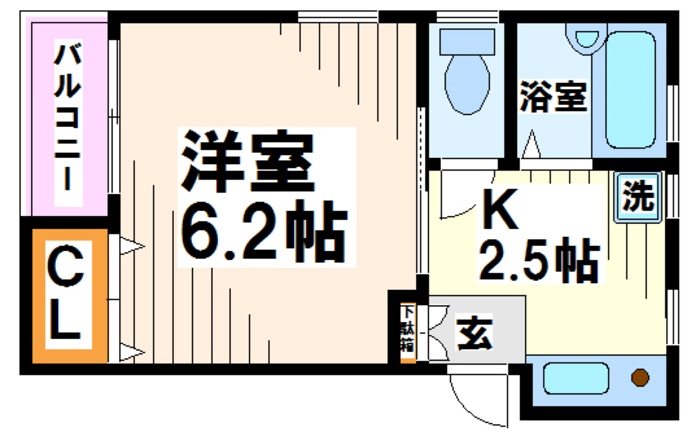 メゾン・ド・ボヌール  間取り