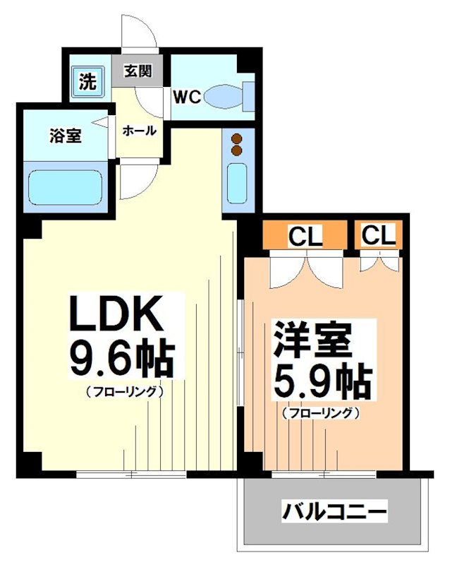 サフランハイツ吉沢 間取り