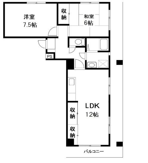 パインクレスト調布   間取り