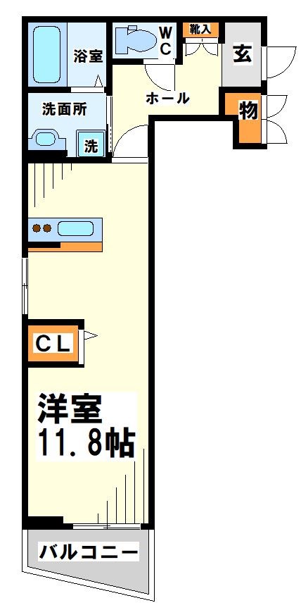 ファンファーレ調布   間取り