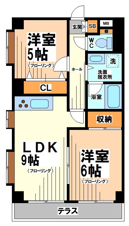 アクトピア方南町 間取り
