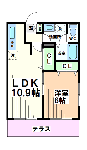 ブルーガーデン  間取り