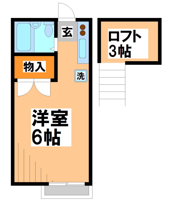 ドムス白糸台 間取り
