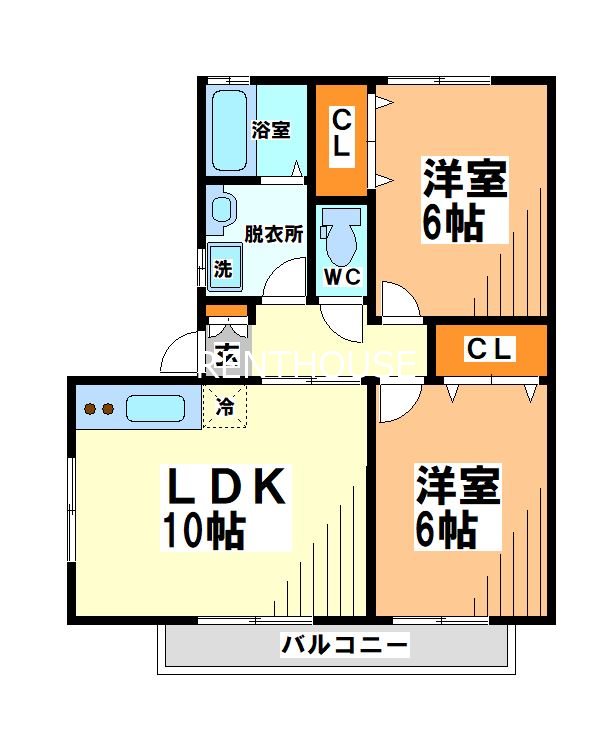 ミモザコート  間取り