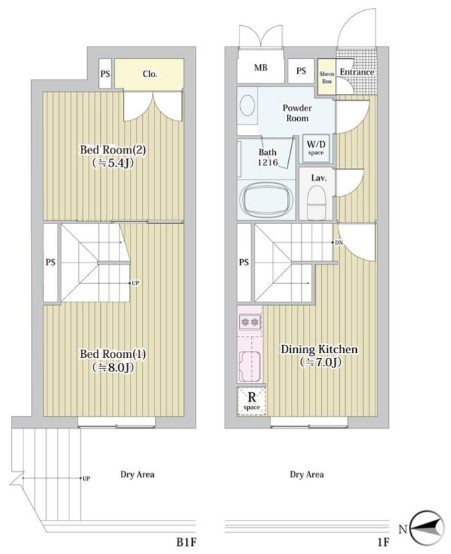 ラペルラ世田谷赤堤 間取り