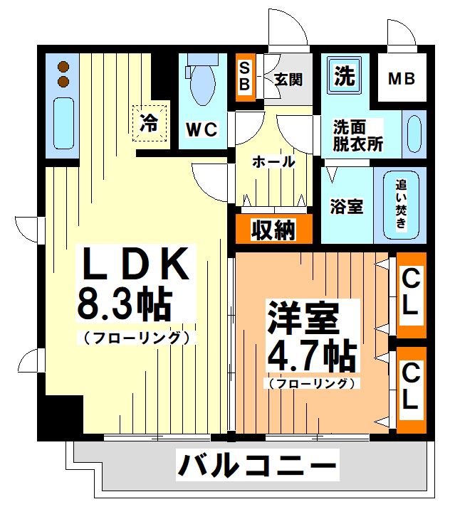 ボヌール和泉  間取り