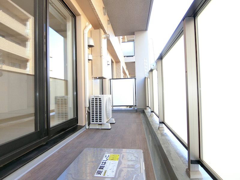 ハイムローゼⅦ ベランダ